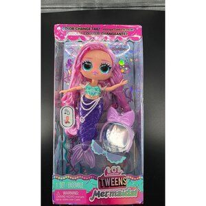LOL Surprise Tweens Mermaids LOLA WAVES Doll With Accessories Color Change Tail